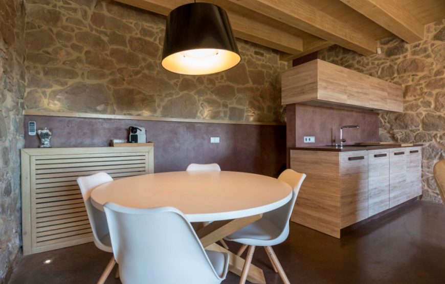 Casa rural muy tranquila y aislada. Rodeada de naturaleza y preciosas vistas