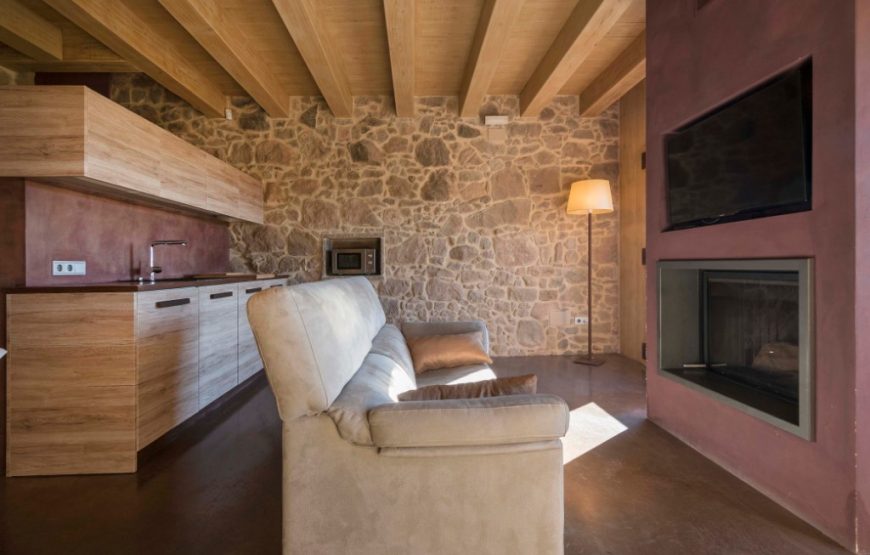 Casa rural muy tranquila y aislada. Rodeada de naturaleza y preciosas vistas